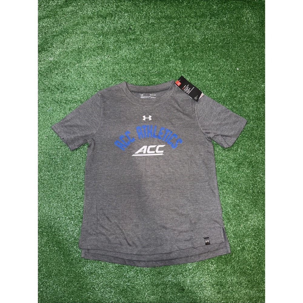 NWT Under Armour UA ACC Athletics Heat Gear Loose Small TShirt